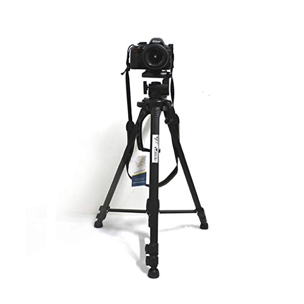 PIVFEDQX Kamera/Handy-Stativ, Smartphone-Halter - Webcast-Fotoständer mit Einer Speicherhöhe von 58,5 cm (Farbe: Schwarz… – Bild 3