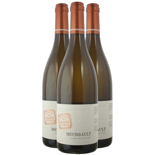Meursault blanco 2021 - Domaine des Terres de Velle - DOP - Borgoña - Francia - Variedades de uva Chardonnay - 3x75cl