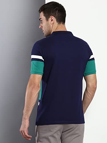 Image of Dennis Lingo Men's Cotton Solid Slim Fit T-Shirt