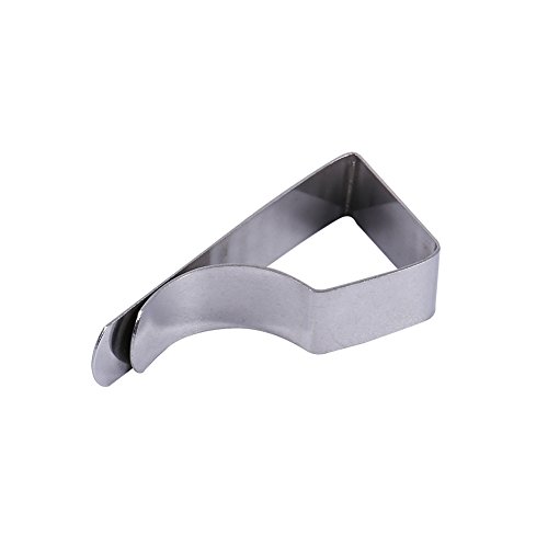 ¾Confezione da 20¡¿ Clip da tavolo in acciaio inox...