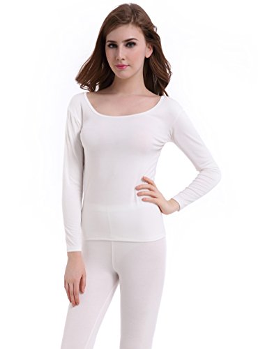 CnlanRow Ensemble de sous-Vêtements Chauds - Mince Pyjama Doux en Hiver pour Femme Cover
