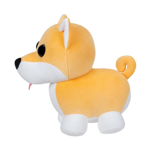 Adopt Me! AME0103-20 cm Plüsch - Shiba-Inu, offizielles Plüsch mit Spielcode