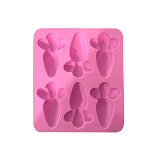 Lomhmn Tazas de café con aislamiento vintage para tartas, redondas, zanahorias, 6 moldes de silicona para tartas de Pascua