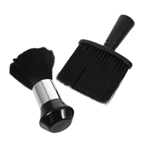 Ipetboom Neck Comb Brush Duster Hair Cutting Brush Soft Bristles Perfect for Barber Shops and Salons