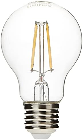 Philips Led Classic Bulb- 6-60W, A60 E27 Capbase (929001974508) - Warm White