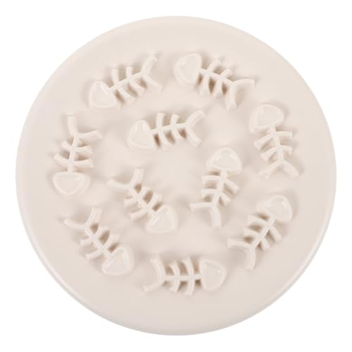 BESPORTBLE ペットスローフードボウル 犬の餌のおもちゃ スローフィーダー 攻撃的な咀嚼者向けの犬用おもちゃ 犬のおやつ 子犬 スローフィーディングボウル ペットフィーダー Beige