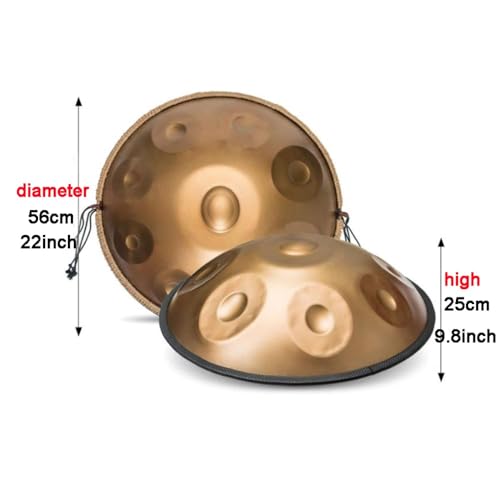 Tambor Handpan de Acero 22 Pulgadas 9 Notas miniatura 3