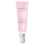 Lumene Invisible Illumination Serum in Concealer - Vitamin E Hydrating Concealer - Lightweight Color Corrector for Dark Circles - Multi-Use Makeup Hybrid - Medium (10ml)