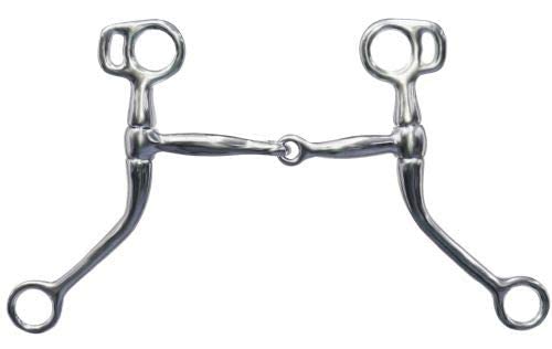 Showman Chrome Plated Long Shank Tom Thumb Bit! New Horse Tack! #TOP15