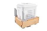 REV-A-Shelf Wood Vanity Bottom Mount Hamper w/Soft-Close/Open