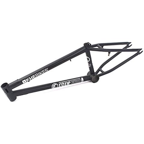 KHE BMX Rahmen Cope 20" Zoll matt schwarz Oberrohrlänge 20,6" nur 2480g US BB Cover