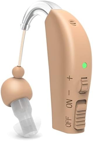 Fastwell F 22 Hearing Aids, Rechargeable Hearing Amplifier for Adults Hearing Loss, Ear Hearing Assist Devices (Single Ear)
