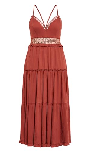 Image of City Chic Women's Plus Size Maxi Dress - Aura
