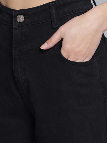 Image of KOTTY Women's High Rise Cotton Lycra Blend Ankle Length Slim fit Jeans
