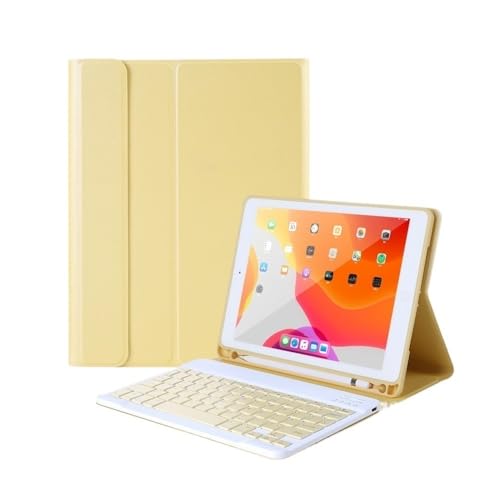Funda cuero iPad 10.9 evita roturas con teclado QWERTY integrado YSJX