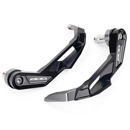 Leviers de frein guidon moto avec protecteur main Titanium pour Kawasaki Z900 et Ninja 650