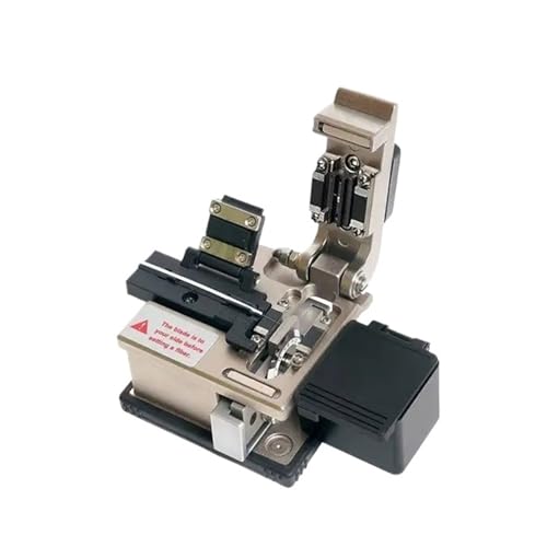 CVFRDD Herramienta de Corte de Fibra óptica Cleaver Cortador de Cable óptico Herramienta peladora Cortador de Cable de Fibra óptica con diseño fácil de Usar Herramienta de instalación de Red