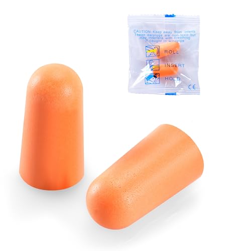 Ear Plugs for Sleep Noise Reduction, Soft Comfortable 20-Pack Foam Ear Plug for Sleeping 38dB Noise Cancelling Hearing Protection Earplugs for Sleep, Airplane Travel