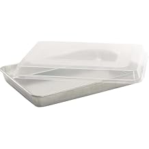 Nordic Ware Natural High Sided Sheet Cake Pan, Silver