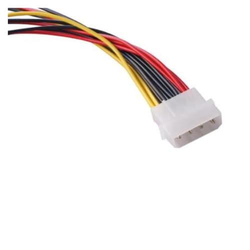 Cable adaptador SATA IDE 4Pin macho a 3 SATA hembra 20cm miniatura 5