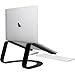 Twelve South Curve for MacBooks and Laptops | Ergonomic desktop cooling stand for home or office (matte black)