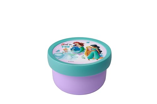 Mepal - Obstbox Campus - Snackbox für Kinder - Spülmaschinen- und mikrowellenfest - BPA-frei - 300 ml - Disney Princess