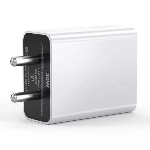 Image of 30W C-Type Rapid Charger Power Fast Adapter Compatible with Google 10 /10 Pro /10 Pro XL /9A /9 Pro XL /9 Pro /8 Pro /8 /8a /7Pro /7 -Tablet /Chromebook & Support 30 W Other USB C Devices Quick Charge