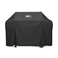 Weber Genesis II 400 Series Premium Grill Cover, Heavy Duty and Waterproof, Fits Grill Widths Up To 65 Inches