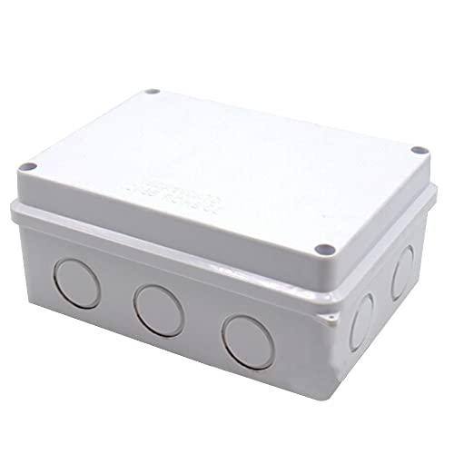 Caja Conexiones POWERTOOL IP67 ABS | 200x150x75 Mm | Impermeable Y Ignífuga | Para Proyectos Eléctricos DIY