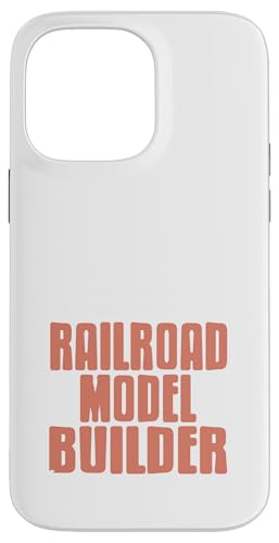 鉄道模型の誇り高きビルダー スマホケース iPhone 14 Pro Max 用