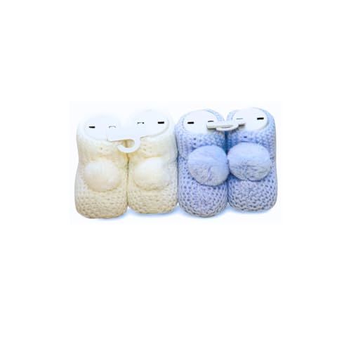 Baby Booties – Ultra-Soft Knitted Newborn Shoes for Boys & Girls2