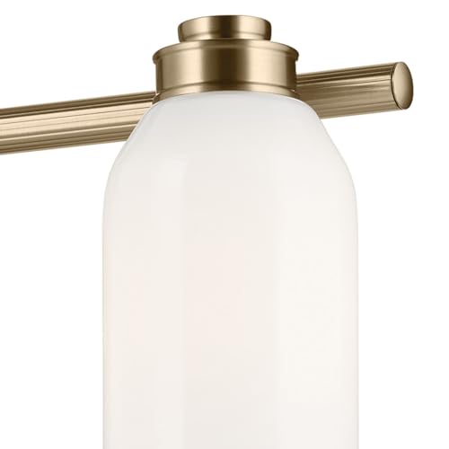 Image of Kichler Shae 4-Light Bathroom Vanity Light, Champagne Bronze