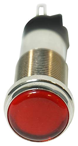 DIALIGHT - 656-1105-304F - LED Indicator, Panel, 12.7MM, RED, 120V