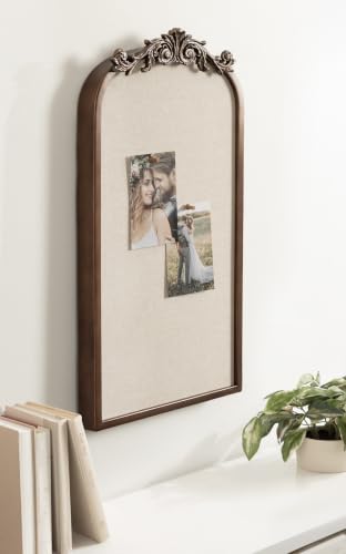 Image of Kate and Laurel Arendahl Framed Ornate Vintage Arch Pinboard for Wall