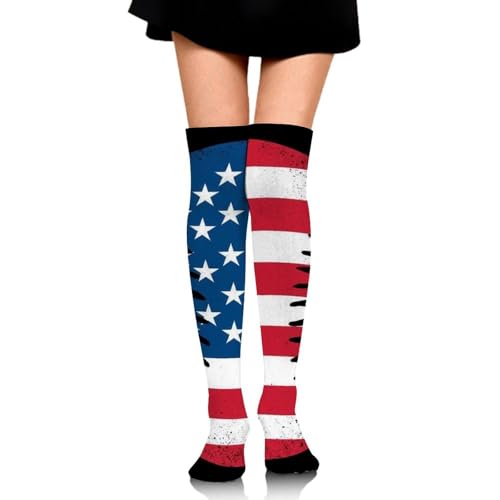 Women's Socks Thigh High Stockings Tube Sock for Women over the Knee Socks