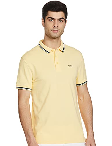 Image of Levi's Men's Solid Polo Collar T-Shirt