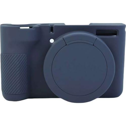 For Canon PowerShot V1 P[X یJo[ VRP[X ɂ _炩ȃVJQ̃X|[cN[ȃfUC Sʕی^ for Lm PowerShot V1 h~ی ANZT[ (lCr[u[)