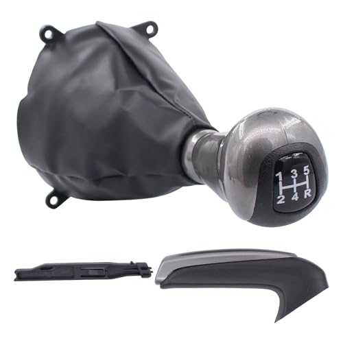 Parking-Brake-Grip-5-Speed-Gear-Shift-Knob-Boot-Leather-Kit-for-Honda Parking Brake Grip 5 Speed Gear Shift Knob Boot Leather Kit for Honda - Image 1