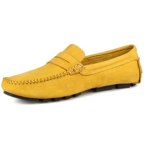 Sapato Mocassim Drive Masculino Couro