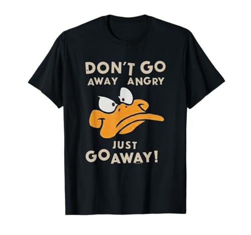 Image of Looney Tunes Daffy Duck Just Go Away T-Shirt