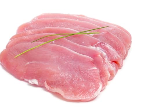 Pechuga de Pavo Envasada al Vacío - Filetes de Pavo al Natural, 500Gr - Ideal para una Dieta Saludable y Rica en Proteínas