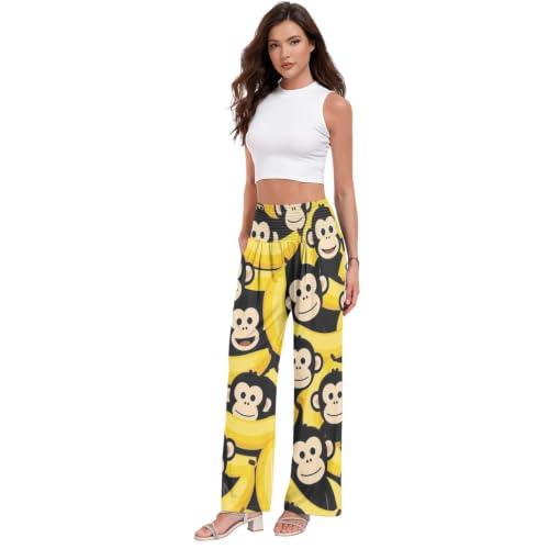 Pantalon de yoga respirant Monkey Noir contre la transpiration