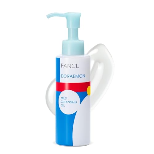 FANCL Mild Cleansing Oil Japanese Facial Cleansing Oil Makeup Remover Oil Cleanser 100% Preservative Free Clean Skincare for Sensitive Skin (1 Blue)