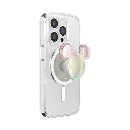 PopSockets Phone Grip for MagSafe Magnetic Holder Phone Stand Disney - Airbag Sherbert Mickey Stripe