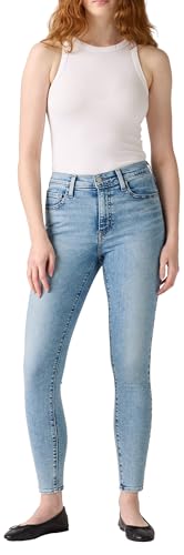 Levi's Pantalones Vaqueros para Mujer 720 Hirise Super Skinny Light Indigo – Worn In, Color Genres On Repeat, Talla 29 32, Géneros en repetición, 29W / 32L