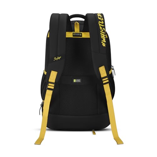 Image of Skybags Namma 16.5 inch Compatible Laptop Backpack 40L | 2 Compartments with Quick-Access Front Pocket & Rain Cover | Tablet Sleeve & Side Bottle Pocket | CSK Travel Backpack for Men & Women