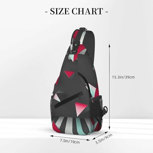 Bolso Cruzado Bandolera Estilo Urbano Negro miniatura 3