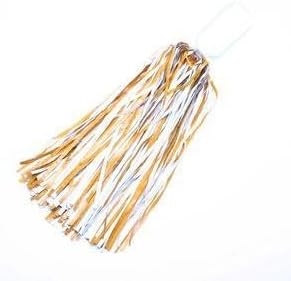 Pom Pom - Gold and White