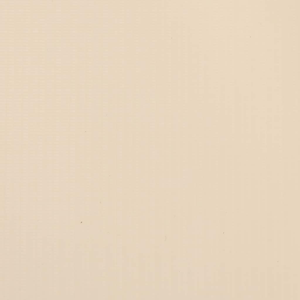 Folia ochronna do ogrodu, PCW, 35 x 0,19 m, kremowa, odporna na promieniowanie UV i warunki atmosferyczne, do metalowego ogrodzenia, łatwy montaż za pomocą 20 klipsów, trwała ochrona przed wzrokiem do