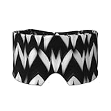 Design imprimé double face : avec des impressions double face vives à couverture complète, cet ensemble de cache-oreilles et cache-oreilles à imprimé pied-de-poule offre une utilisation élégante et réversible pour la maison, les voyages ou la méditation, maximisant la polyvalence et l'attrait visuel.